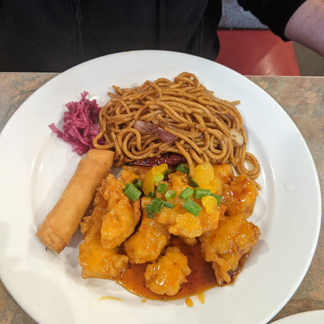 Orange Chicken Lunch