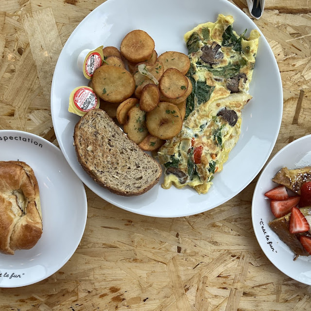 French Toast and Croissant