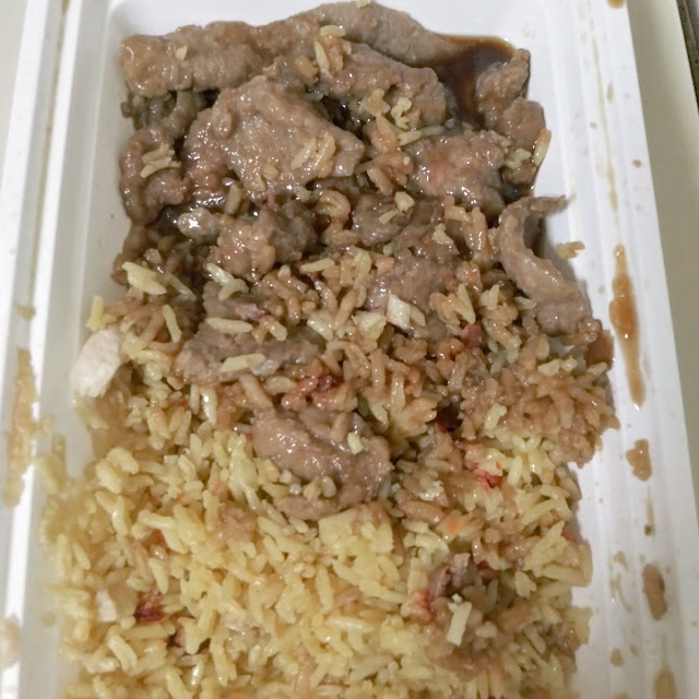 Rice and Pepper Steak