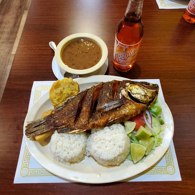 Mojarra Frita Plate