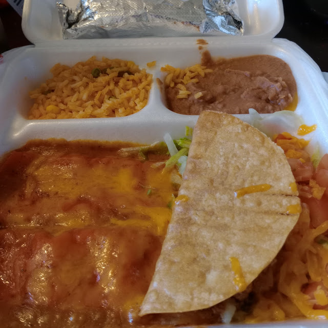 Mexican Plates Enchilada Plate
