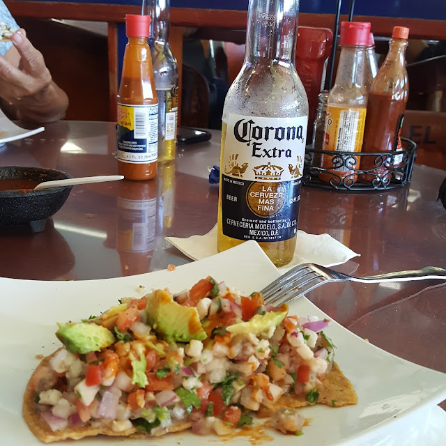 Tostada de Ceviche de Pescado