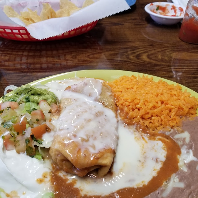 Chimichanga Lunch