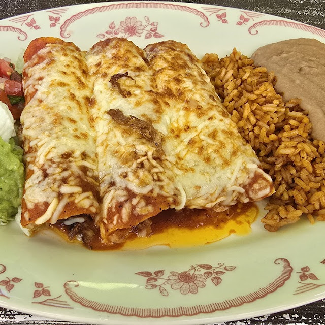 Shrimp Enchiladas with Tomatillo Sauce