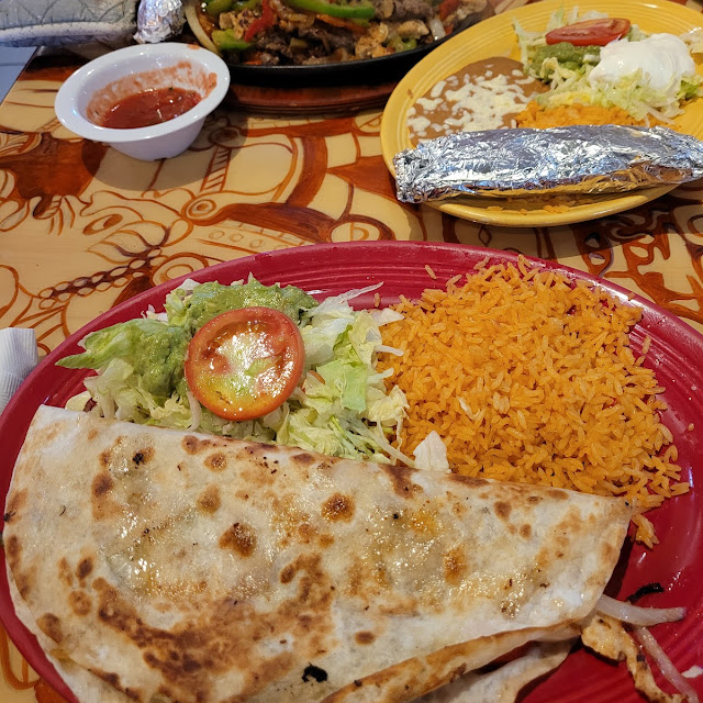 Quesadilla Rice and Beans