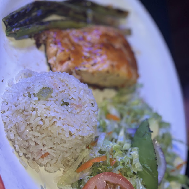 Served with Rice and Salad