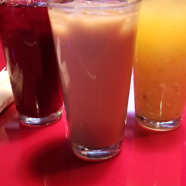 Jaimaca Horchata and Ensalada Drinks