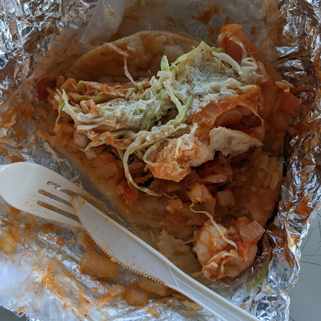 Taco De Camaron Guisado