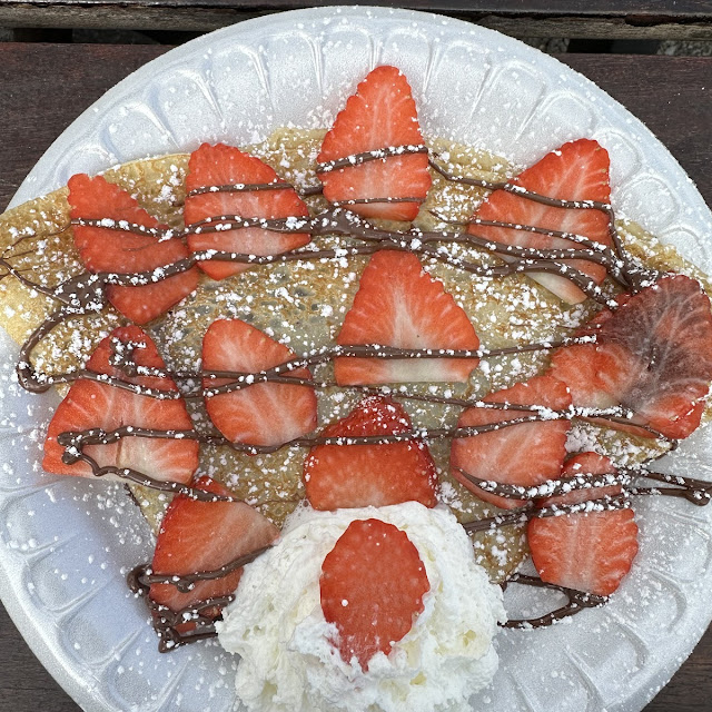 Strawberry Nutella Crepe