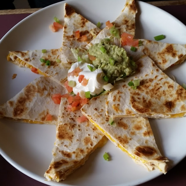 Chicken and Cheese Quesadilla