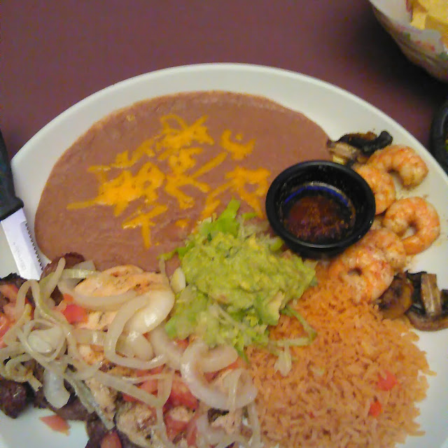 Shrimp Chicken Steak