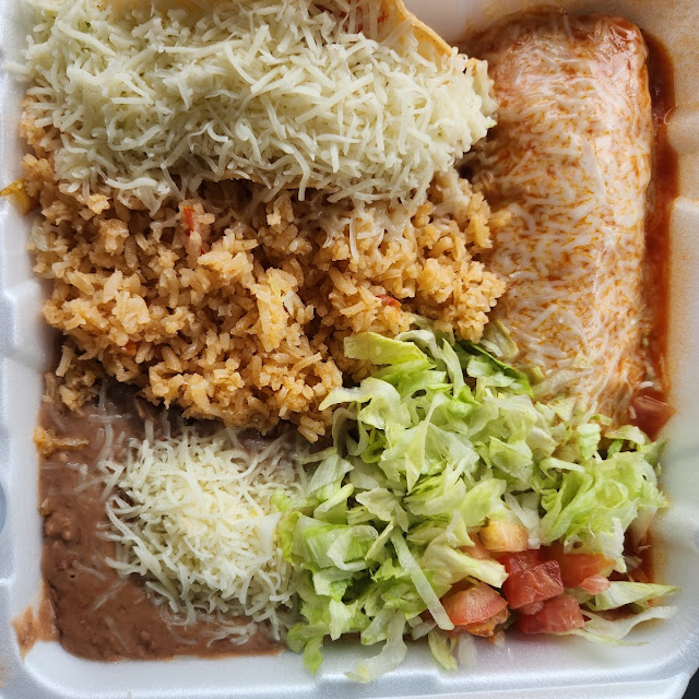 1 Hard Shell Taco 1 Enchilada Plate