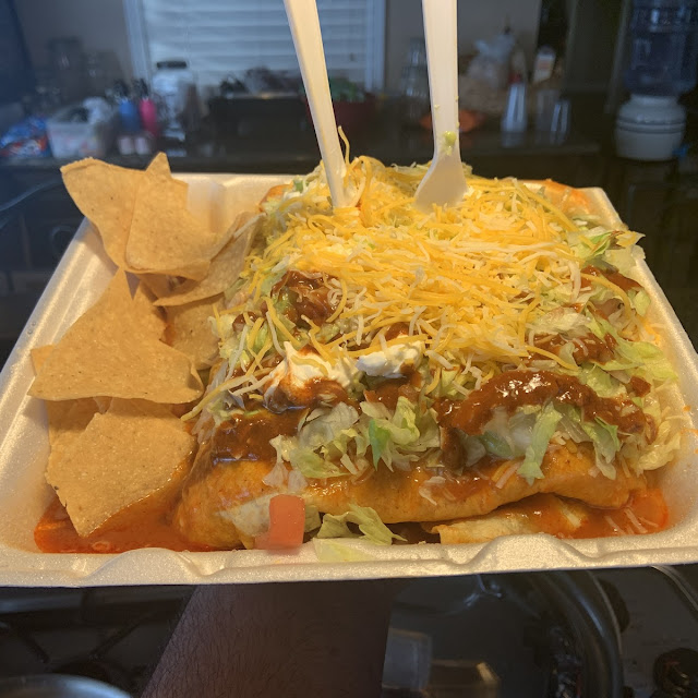 Carne Asada Super Burrito Toppings on the Side
