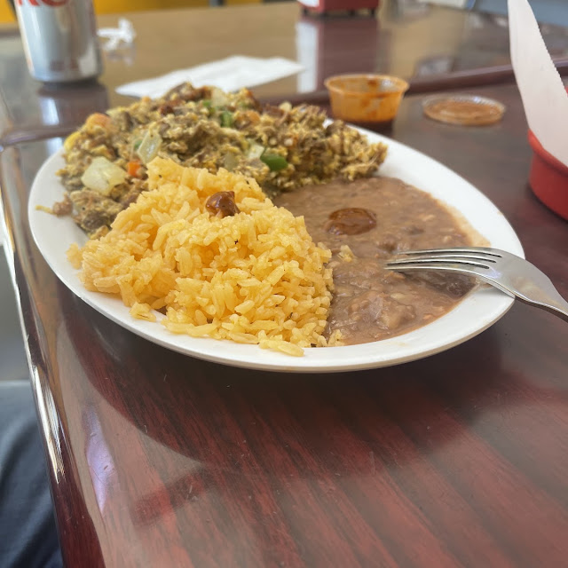 Machaca Con Huevo Plate
