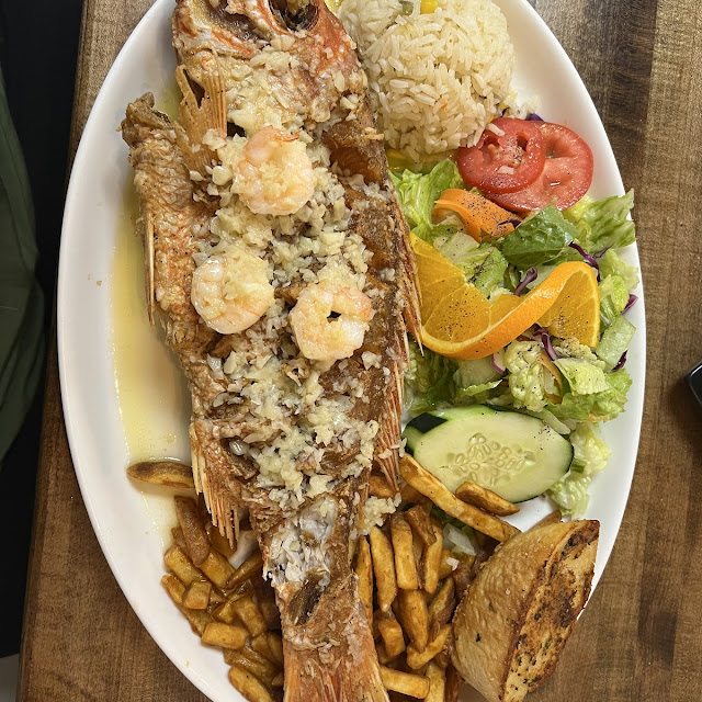 Mojarra at Mojo De Ajo