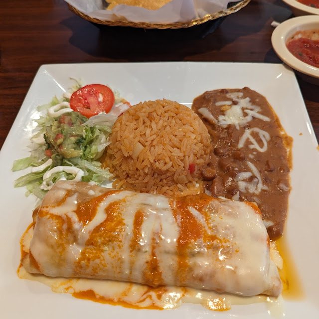 Lunch Chimichanga