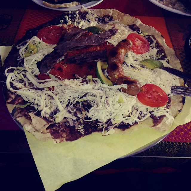 Tlayuda Con Tasajo
