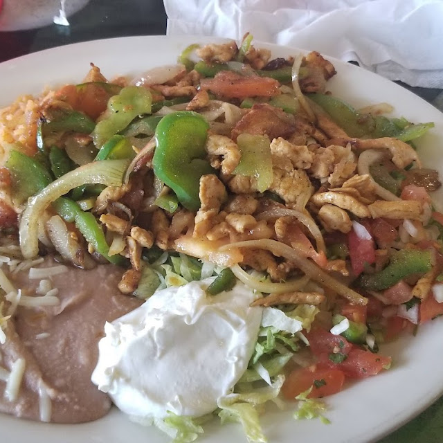 Lunch Chicken Fajitas