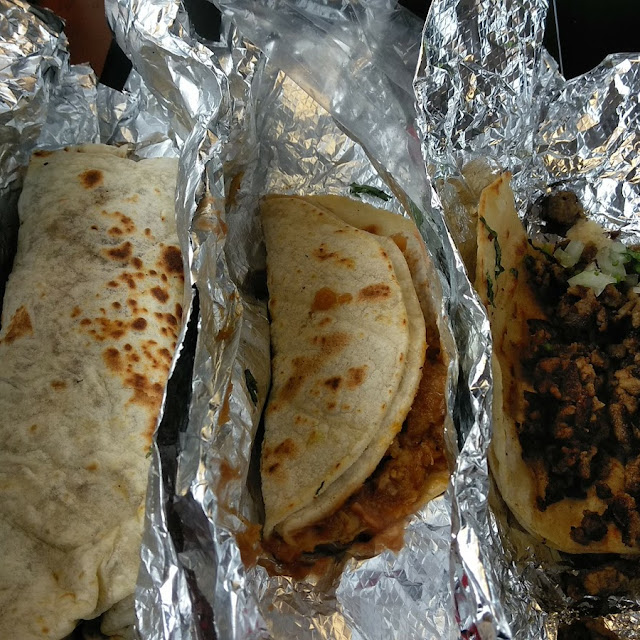 Burrito Taco De Chicharon Taco De Asada