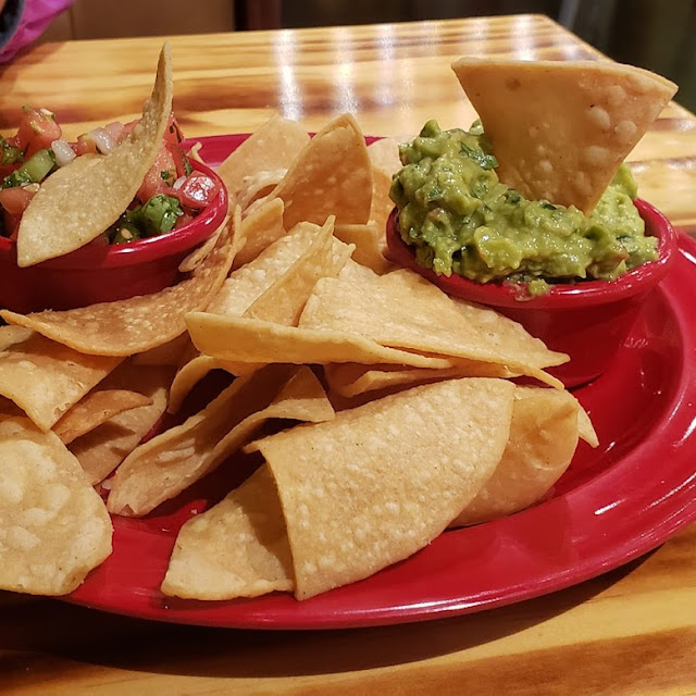 Chips Salsa and Guacamole