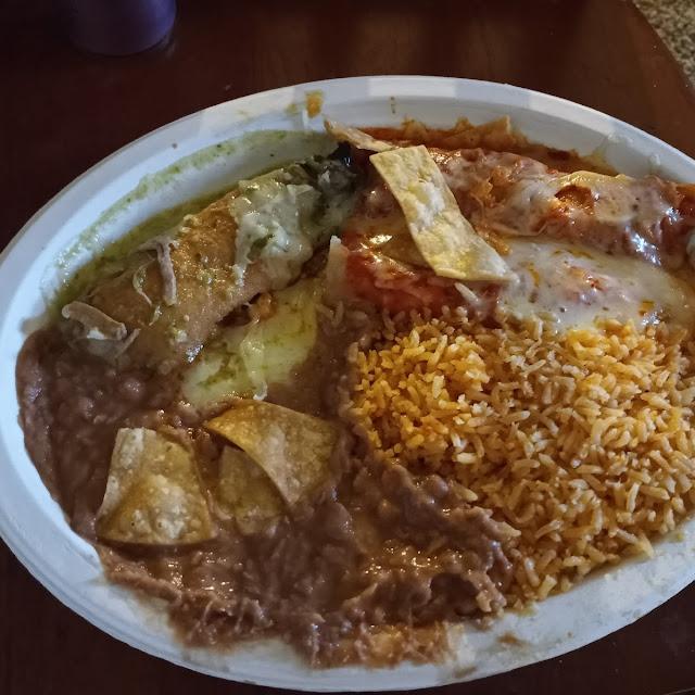 Chile Relleno & Enchilada Combo Plate
