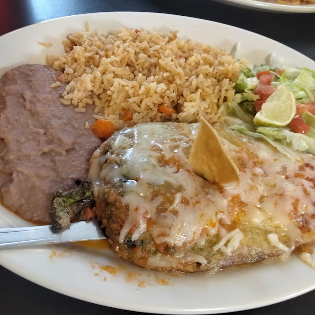 Chile Relleno de Picadillo