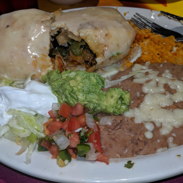 Shrimp Chimichanga