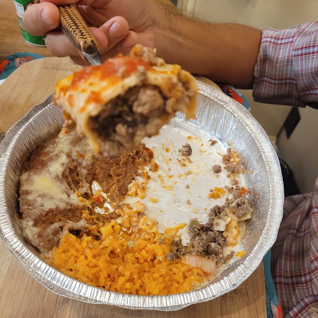 Chimichanga Dinner