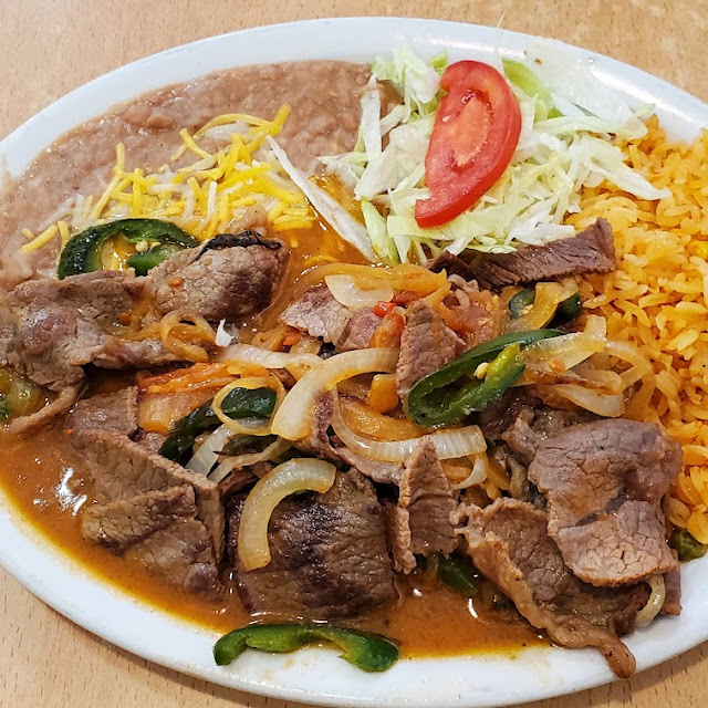 Bistec Ranchero Plate