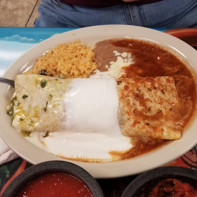 Tres Colors Burrito Deluxe