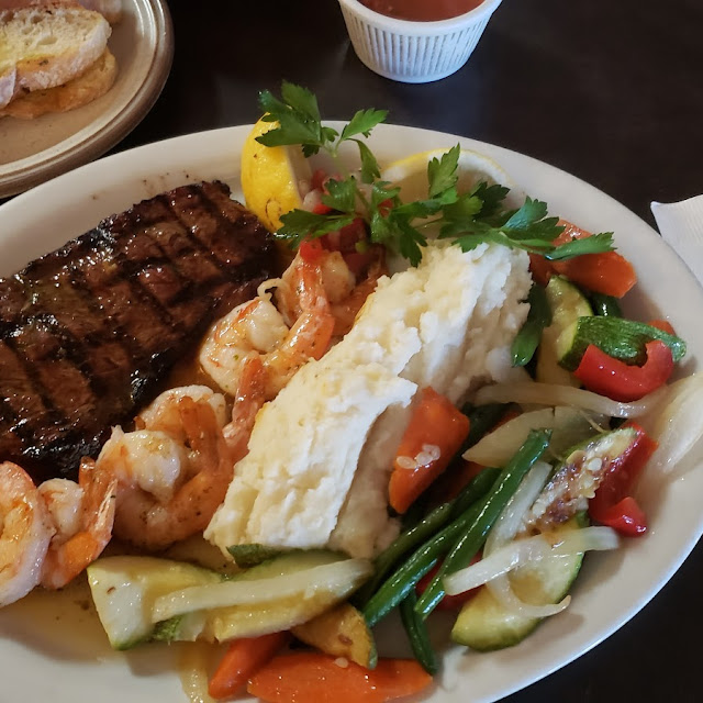 Steak and Shrimp