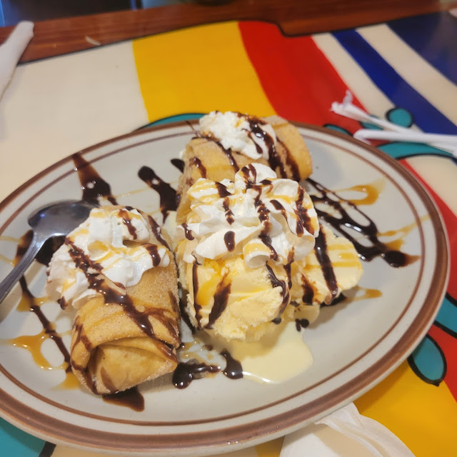 Fried Banana with Ice Cream