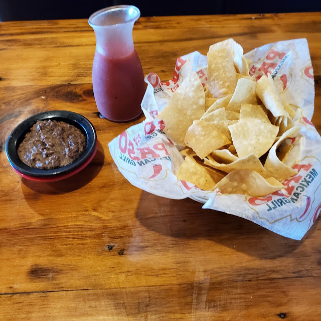 Chips and Bean Dip