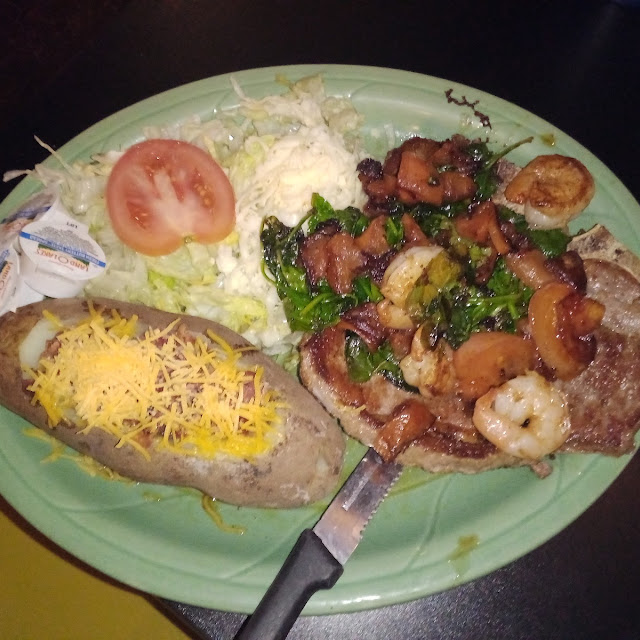 Steak and Shrimp