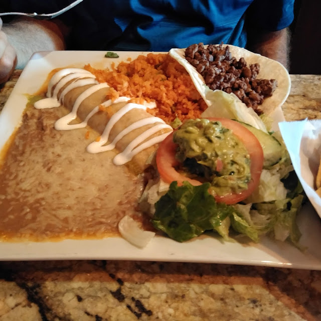 Enchilada and Taco Combo