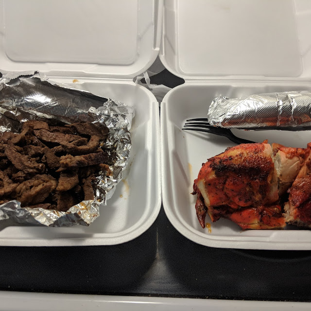 Beef and Chicken Plate