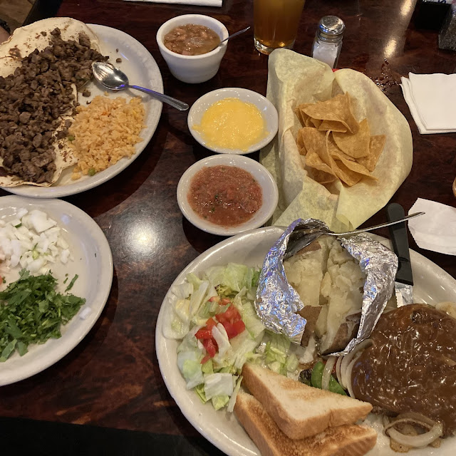 Served with Rice Beans and Tortillas