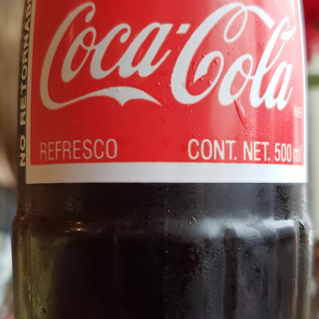 Large Coke in Bottle