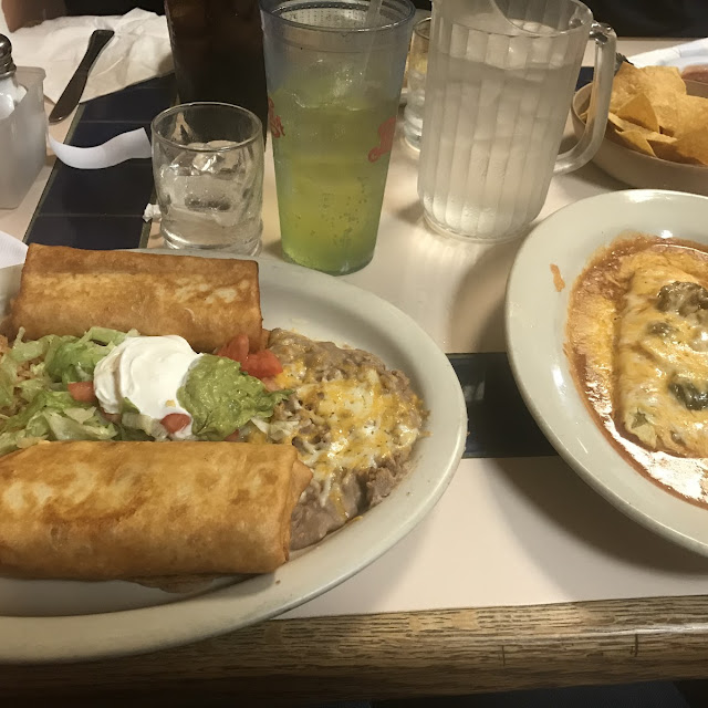 Seafood Chimichanga