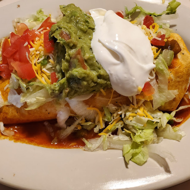 El Ranchon Burrito with Chicken