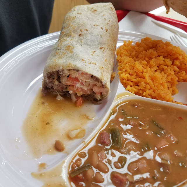 Asada Burrito Meal