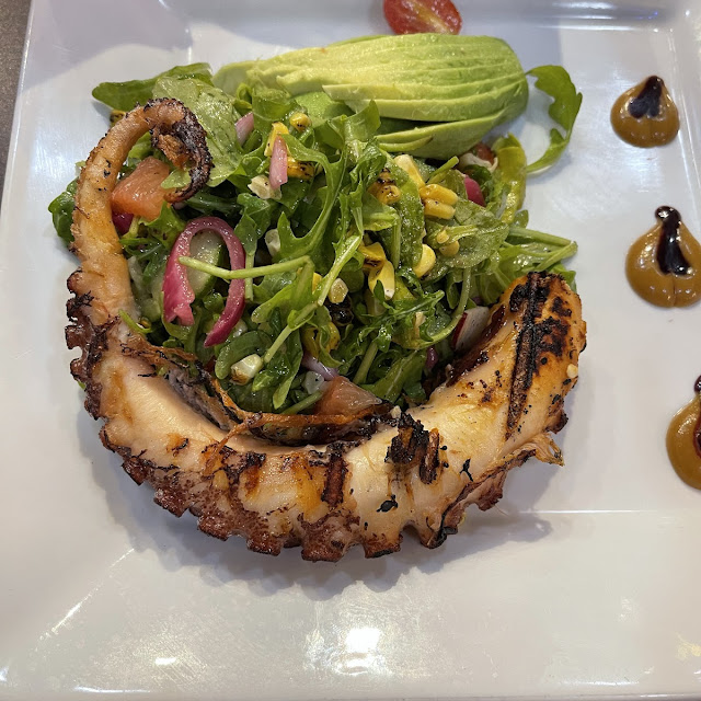 Octopus on Grill
