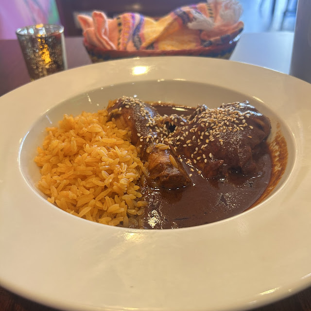 Mole Enchiladas