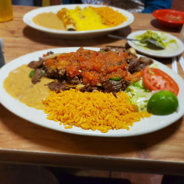 Bistec a La Mexicana