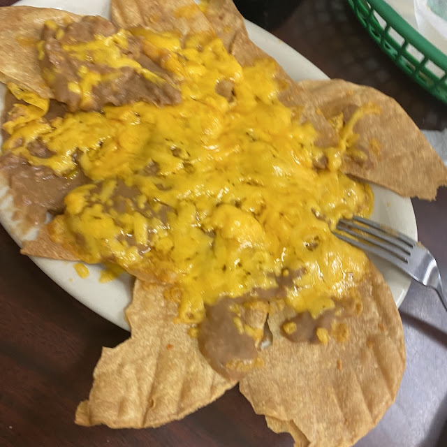 Nacho Wbeans and Cheese