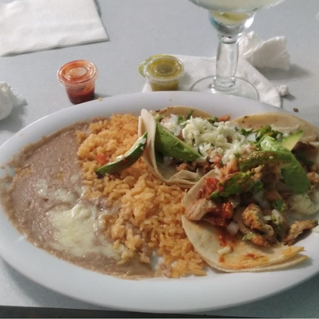Combination Plate Taco and Enchilada