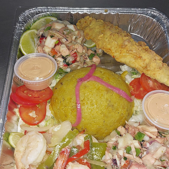 Cuatro Mariscos Plato de la Casa