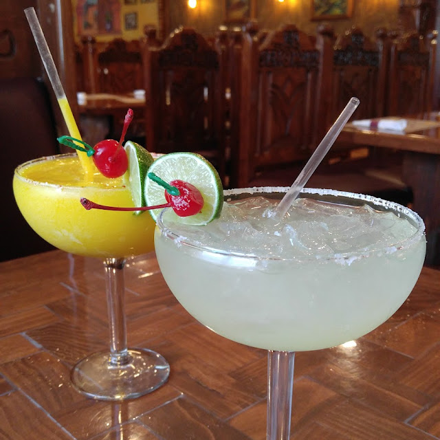 Mango and Regular Margaritas
