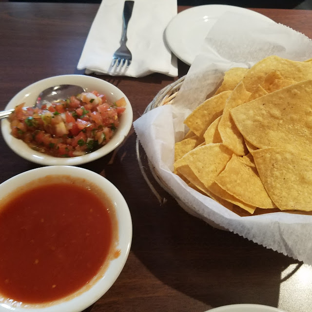 Chips Salsa and Pico De Gallo