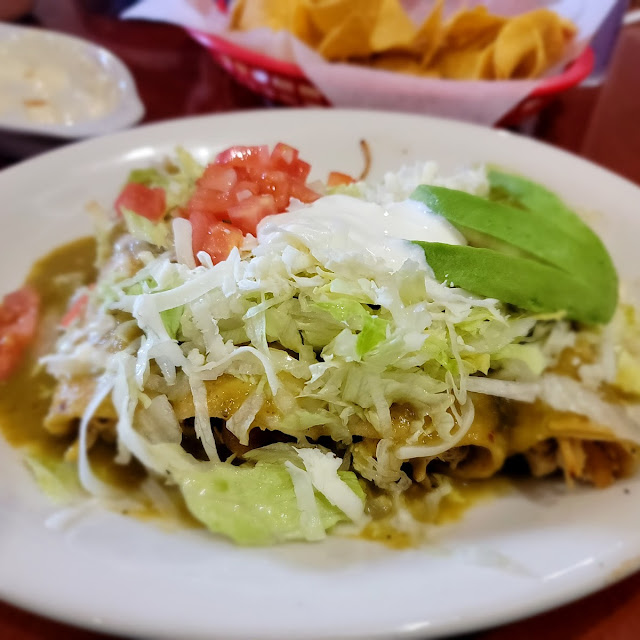 Enchiladas Verdes